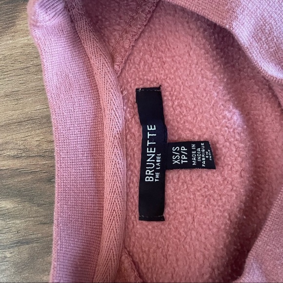 Pink Brunette The Label Crewneck - Picture 2 of 3